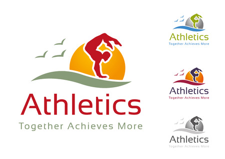 Athletics Logoのイラスト素材