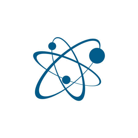 Galaxy Blue Icon On White Background. Blue Flat Style Vector Illustration.のイラスト素材