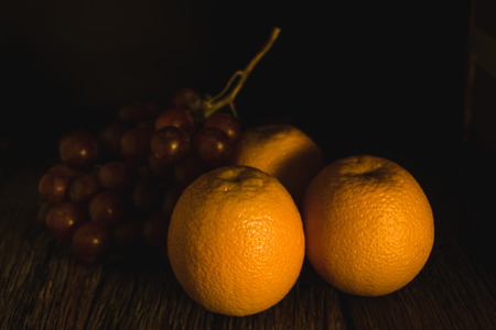 Still life with Orangeの写真素材