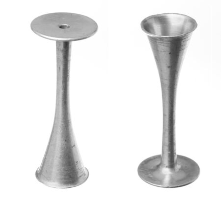 Isolated old obstetric stethoscopeの写真素材