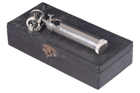 Isolated old otoscope setの写真素材