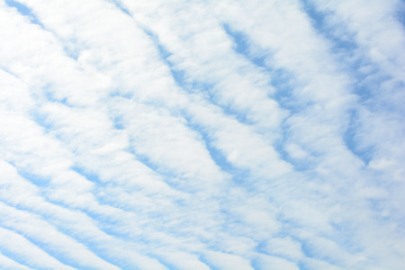 The blue sky and cloudsの写真素材