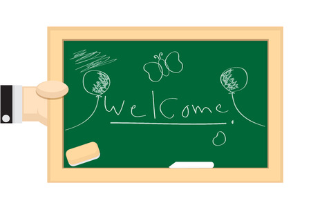 Chalkboardのイラスト素材