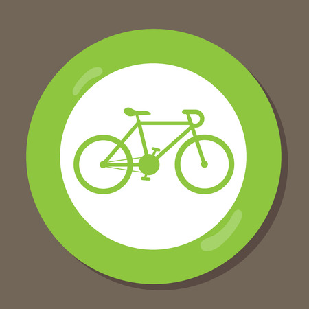 bicycle pathのイラスト素材