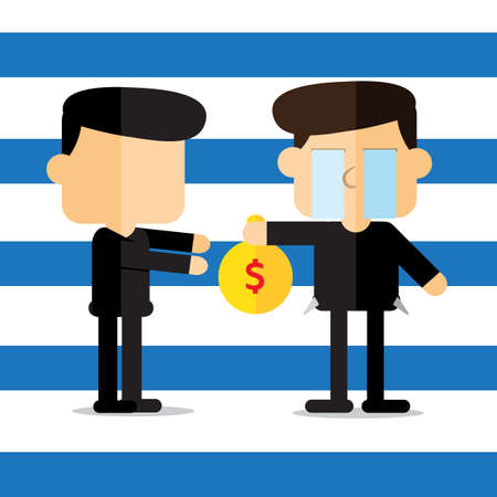 pay debtのイラスト素材