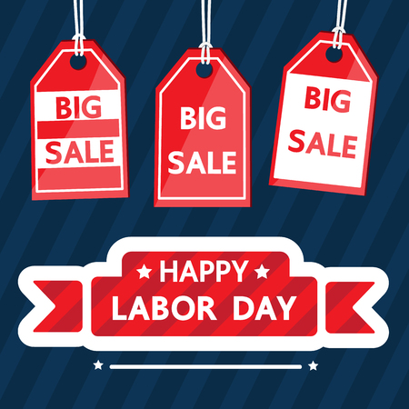 Happy labor day.のイラスト素材