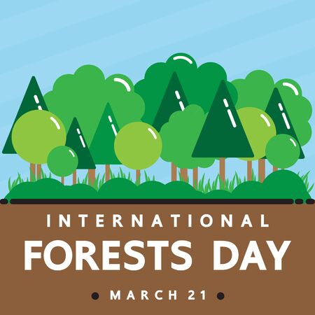 International day of forests.のイラスト素材