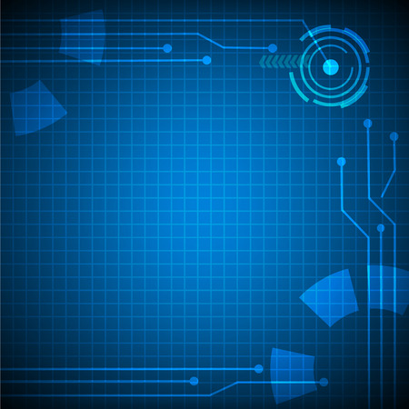 Abstract background shows the innovation of technologyのイラスト素材