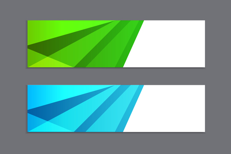 Vector banner design for business.のイラスト素材