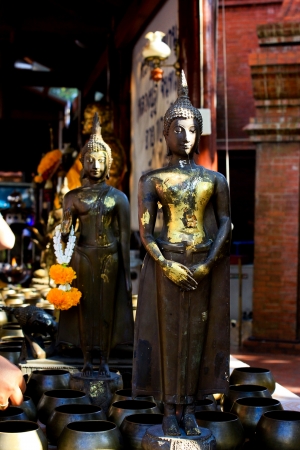 buddha standの写真素材