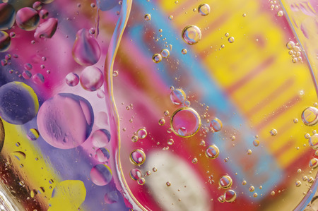 Abstract background oil and water
