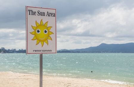 Beach,The sun arae