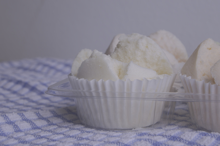 Cotton wool cake, kind of Thai sweetmeatの写真素材