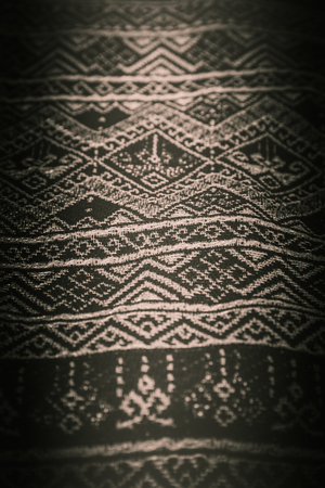 Thailand Cultural Fabric beautiful backgroundの写真素材