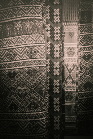 Thailand Cultural Fabric beautiful background