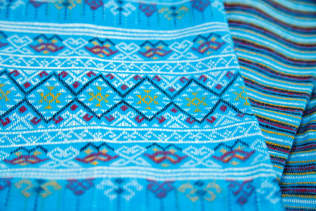 Thailand Cultural Fabric beautiful background