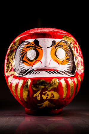 japanese doll japanese lucky dolls which includedのeditorial素材
