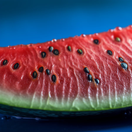 Refreshing Watermelon Photograph with Interesting Texture and Colorの素材