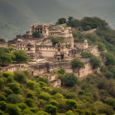 Intricate and Majestic The Kumbhalgarh Fortの素材