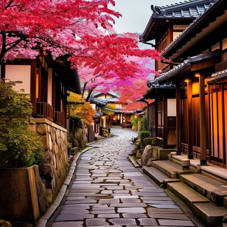 Dive into the extraordinary world of Kyoto's hidden gems, where off-the-beaten-path destinations await. This image transports you to the lesser-known corners of the city, showcasing its alluring charm, rich culture, and unnoticed beauty. Unveil the captivating secrets of Kyoto as you explore hidden temples nestled amidst serene landscapes and encounter traditional neighborhoods brimming with local allure. Discover the untrodden tourist trail and embark on a journey of curiosity and wonder. Let this image ignite your sense of adventure and invite you to uncover the hidden treasures of Kyoto.の素材
