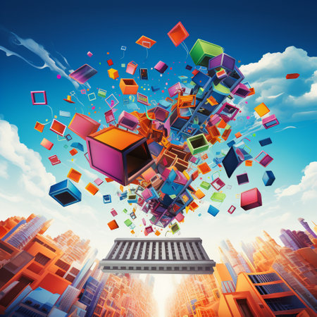 Get ready to be inspired by this vibrant and dynamic artwork titled 'Leaping into the Future: Graduation Cap Jumping Over Hurdles'! In this modern digital art piece, a graduation cap is suspended mid-air, effortlessly soaring over a series of colorful hurdles. The cap exudes determination, ambition, and triumph as it propels towards an exciting future. The hurdles represent the challenges and obstacles that graduates overcome, symbolizing their resilience and perseverance. This thought-provoking artwork captures the exhilarating spirit of graduation and encourages viewers to embrace new opportunities with courage and tenacity. With its eye-catching visuals and universal appeal, this image is perfect for microstock sites.の素材