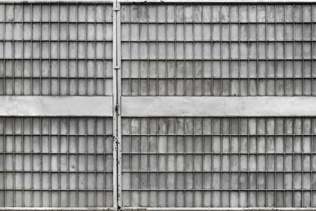 Metal gate design, Mandalay, Myanmarの写真素材