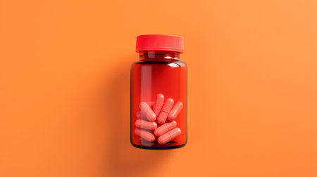Pill container child safe cap.の素材