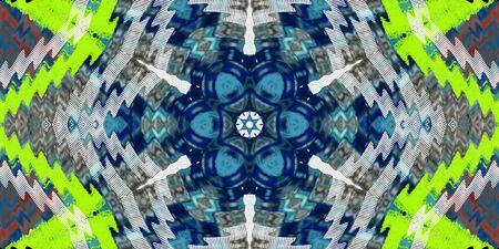 Beautiful green and white color combination art pattern for digital prints.