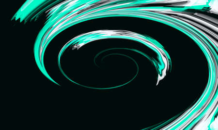 Aqua and white mixed color highlighted wave pattern digital graphic on unique texture frame.