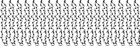 Abstract seamless black and white mixed flowing doted shape geometric pattern on texture background...