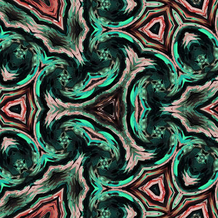 Turquoise marbling texture for invitations and covers. Trendy surface design, colorful abstraction,...