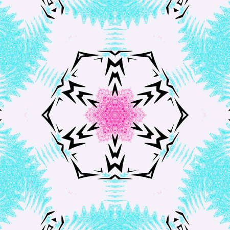 Abstract geometric background with black and pink hexagonal cells for design. Bright gold digital...