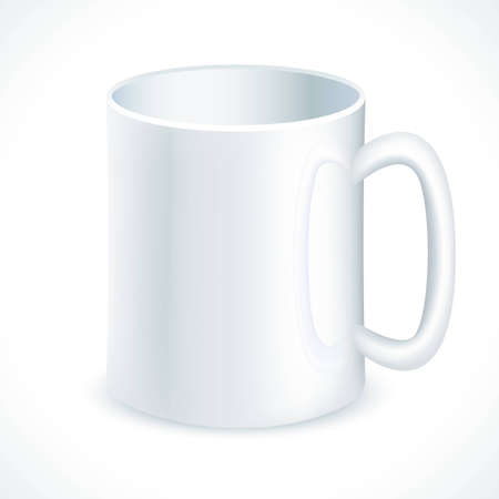 Vector Coffee Mugのイラスト素材