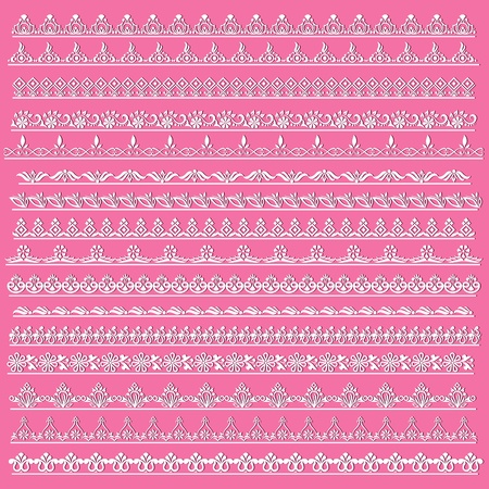 Lace Borderのイラスト素材