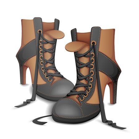 Female Bootsのイラスト素材