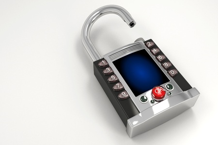 Hi tech Pad Lock