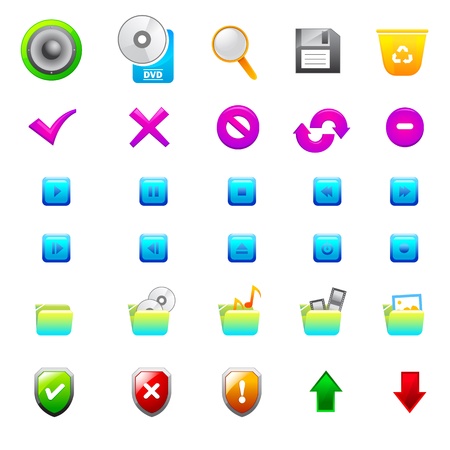 Vector Application Iconのイラスト素材