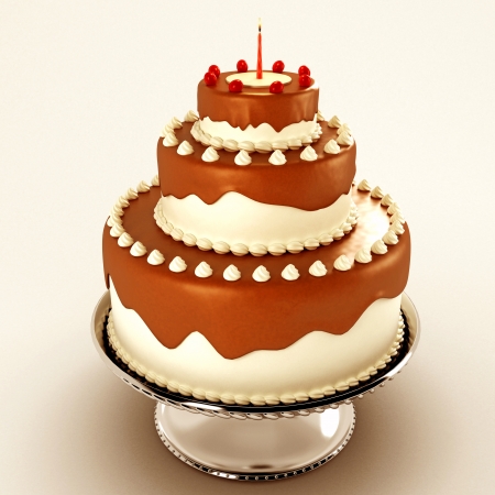 Yummy Chocolate Cakeの写真素材