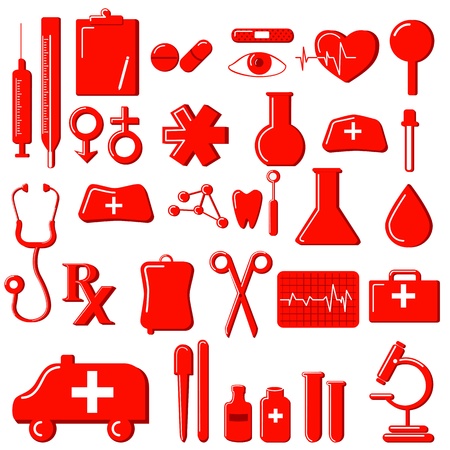 Medical Iconのイラスト素材