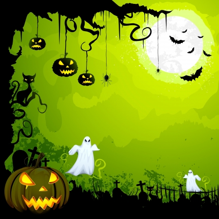 Halloween Backgroundのイラスト素材