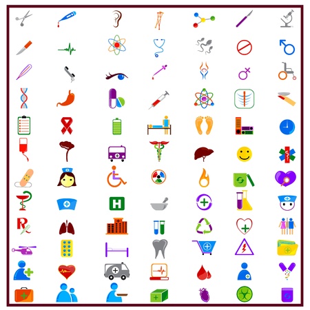 Medical Iconのイラスト素材