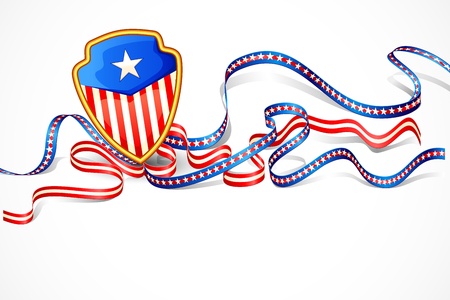 American Flag Backgroundのイラスト素材