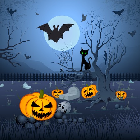 Halloween Nightのイラスト素材