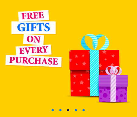 vector illustration of big sale shopping promotion posterのイラスト素材