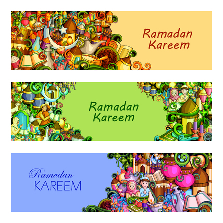 Eid Mubarak Blessing for Eid background.のイラスト素材