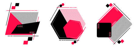 Abstract Background element for broucher template, banner, business presentation designのイラスト素材