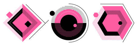 Abstract Background element for broucher template, banner, business presentation designのイラスト素材