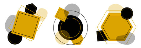 Abstract Background element for broucher template, banner, business presentation designのイラスト素材