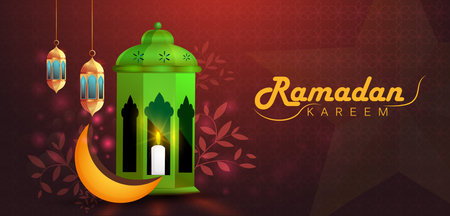 Ramadan Kareem Greetings for Ramadan Happy Eid backgroundのイラスト素材