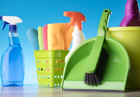 Cleaning productsの写真素材